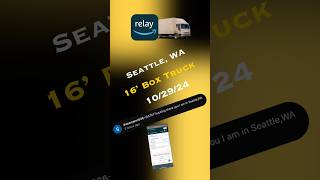 Amazon Relay Load Board  October 29 2024  16’ Box Truck  Seattle WA  75250 MI  💰⬆️➡️⬇️ [upl. by Akfir]