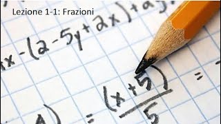 Lezione 11 precorso di matematica [upl. by Ahsienek]