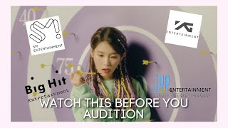 How to Pass Your Audition for JYP YG SM etc  Tips on Auditioning [upl. by Oster]