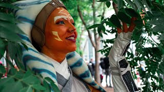 Fanime 2024 Day 2 AHSOKA THE WHITE DEBUT [upl. by Dotty59]