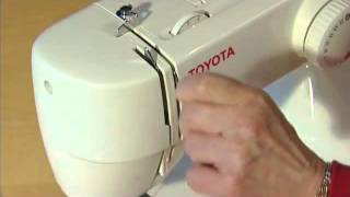 How to thread a Toyota sewing machine RS2000 series Single dial [upl. by Omar]