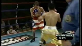 Brian Viloria Knockouts Kenny Berrios [upl. by Aneleasor]