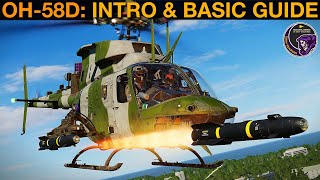 OH58D Kiowa Introduction Quick Flight AI Pilot amp All Weapons Guide  DCS [upl. by Epolenep]