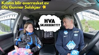 Ole Gunnar Solskjær har en overraskelse til Kristin [upl. by Cassidy]