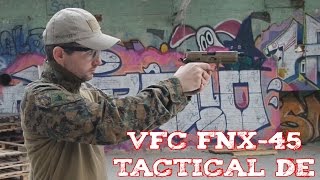 Airsoft VFC FNX45 Tactical DE [upl. by Anirbak]