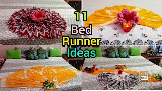 Bed Decor Ideas with Bed RunnersBed Decor IdeasDIY Bed RunnerBed Runner Design [upl. by Ursuline651]