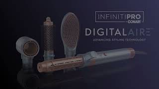 InfinitiPRO by Conair® DigitalAIRE™ Hot Air Brush now available Walmart BC8100 video [upl. by Mccurdy]