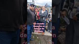 Tuberías tapadas generan inundaciones azucenacisneros faustinodelacruz amlo ecatepec [upl. by Marybella]