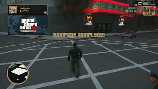 GTA 3 Definitive Edition 100  All 7 Rampages in Staunton Island [upl. by Uis]