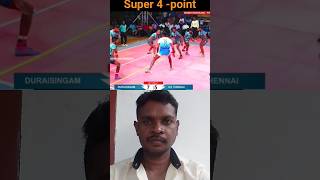 sudhakar icf Chennai super 4 points 😁😂 shortsfeed shorts kabbadi [upl. by Vrablik]