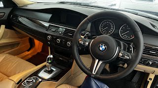 BMW F10 M5 M Performance Steering Wheel and Carbon Fiber Shift Lever  Part 1 [upl. by Ernst39]