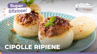 CIPOLLE RIPIENE di CARNE MACINATA – Super SFIZIOSE e FACILISSIME da provare 🧅😋🍴 [upl. by Ecined]