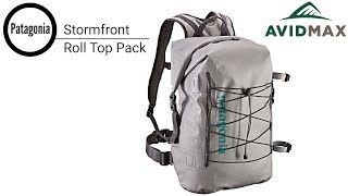 Patagonia Stormfront Roll Top Pack Review  AvidMax [upl. by Tades]