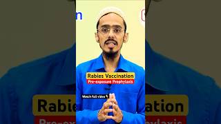 Rabies Vaccination Preexposure Prophylaxis rabiesvaccine rabies shorts [upl. by Airdna184]