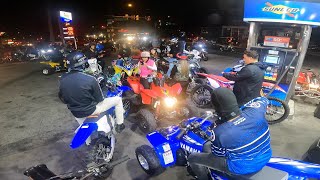 500 BIKES TAKEOVER PHILLY GAS STATION  itzmiike215 [upl. by Ajidahk]