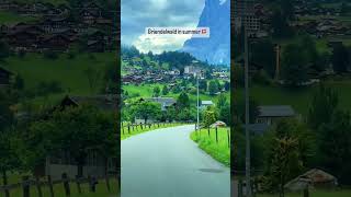 Grindelwald Summer VS Winter beautiful swiss pk trending mountains summer winter [upl. by Grimaud]