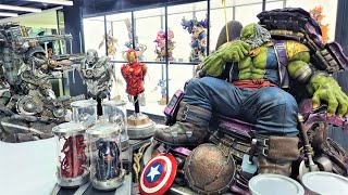 XM Studios Full Gallery Tour  Marvel DC Transformers XMen Spiderman [upl. by Kathi560]