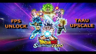 NUEVO Potenciador de rendimiento  Desbloquear FPS  Activar TAAU y mas DRAGON BALL Sparking ZERO [upl. by Enyehc]