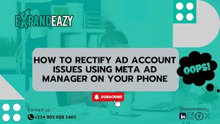 How To Rectify Ad Account Issues Using Meta Ad Manager On Your Phone [upl. by Lyssa]