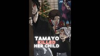 Tamayo killed her Child 😦  Reupload anime demonslayer shorts [upl. by Akimas]