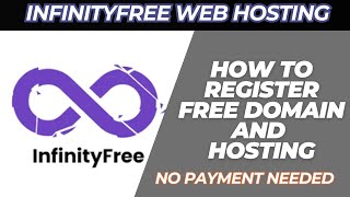 How to Host a Free Website with InfinityFree  Domain amp Hosting Process [upl. by Dahs918]