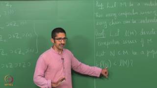 Lecture 29  Properties of Noetherian and Artinian Modules Composition Series [upl. by Nylatsyrk]