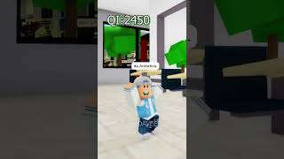 Do NASCIMENTO à MORTE de um BOBÃO com QI mas ele cresce… no ROBLOX 😈 shorts [upl. by Chud246]