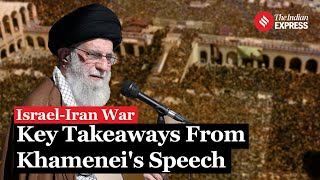 Khamenei Speech ‘Israel Will Never Be Victorious Over Hezbollah Hamas’ Iran’s Supreme Leader [upl. by Reivaz]