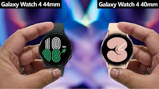 Galaxy Watch 4 44mm Vs Galaxy Watch 4 40mm  What is the difference [upl. by Nicolis]