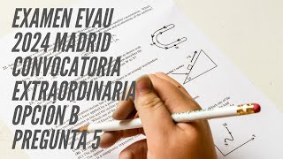 Examen Química Evau Julio Madrid 2024 opción B pregunta 5  Ejercicio resuelto REDOX [upl. by Kizzie]