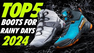 Best Rain Boots for Men in November 2024   Review [upl. by Goddord133]