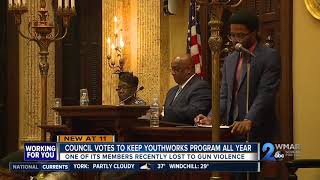 Council votes to keep YouthWorks Program all year [upl. by Steffy55]