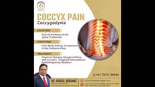 Struggling with coccyx pain  Dr Anshul Agrawal  Sparsh Spine amp Pain Centre Indore [upl. by Monroy]