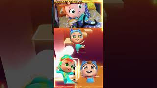 Team Little Angel Dame Tu Cosita Cover Song  coffindance tileshop [upl. by Mirella748]