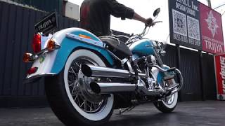 TRIJYA Custom SOFTAIL DELUXE FLSTN [upl. by Oakes]