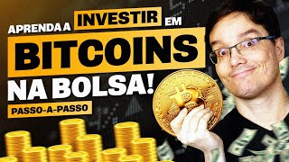 TUTORIAL PASSOAPASSO PARA INVESTIR EM CRIPTOMOEDAS NA BOLSA [upl. by Everest596]