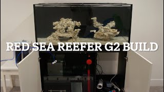 Red Sea Reefer G2 Reef Tank Build  Taking Delivery Unboxing and Initial Setup [upl. by Hnad]