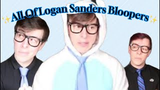 All Of Logan Sanders Bloopers  new bloops [upl. by Erelia912]