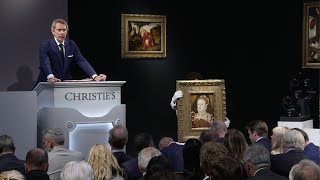 Auction Highlight  Bidding at Christies  Portrait of Queen Elizabeth I [upl. by Oliviero500]