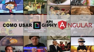 Como usar api giphy con angular [upl. by Elenaj]