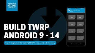 How To Build TWRP Recovery Android 914  No PC Needed Easy Guide [upl. by Narrad654]