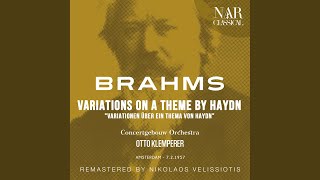 Variations on a Theme by Haydn in BFlat Major Op 56a IJB 146 I Theme Andante [upl. by Ettinger352]