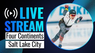 LIVE  Four Continents session  Salt Lake City 2024  SpeedSkating [upl. by Worsham459]