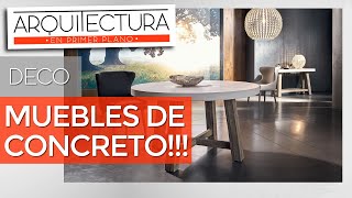 💞 MUEBLES DE CONCRETO 💞 DECO 💞 HORMIGÓN 💞 CEMENTO 💞 Bancos Mesas Mesadas Ratonas Sillas Sillones [upl. by Dleifyar]