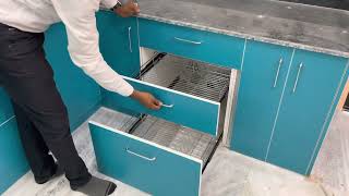 KUTCHINA MODULE KITCHEN 15 SEMI MODULAR any Enquiry contract me  9647477393 [upl. by Nylitak]