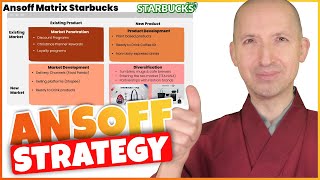 Ansoff Examples Starbucks McDonalds Coca Cola and Apple Strategies  Dr Acar [upl. by Garvin]