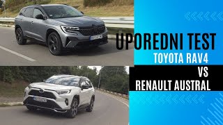 Toyota RAV4 Hibrid protiv Renault Austral etech Hibridni TEST by Miodrag Piroški [upl. by Wagoner825]