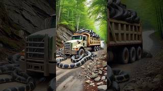 Evolution from a Dump Truck Surrounded by Snakes to a Rusty Truck on the Edge of a Ravine [upl. by Natfa]