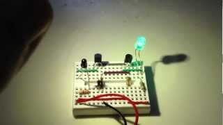 Light sensor using photodiode buildcircuitcom [upl. by Jayme]