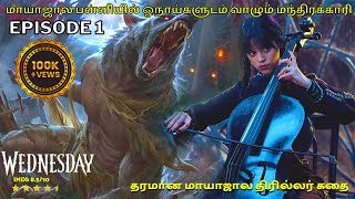 பிரானாக்களை விட்டு பழிவாங்கும் சூனியக்காரி Wednesday Episode 1 Explained In Tamil Wednesdayaddams [upl. by Fanechka]